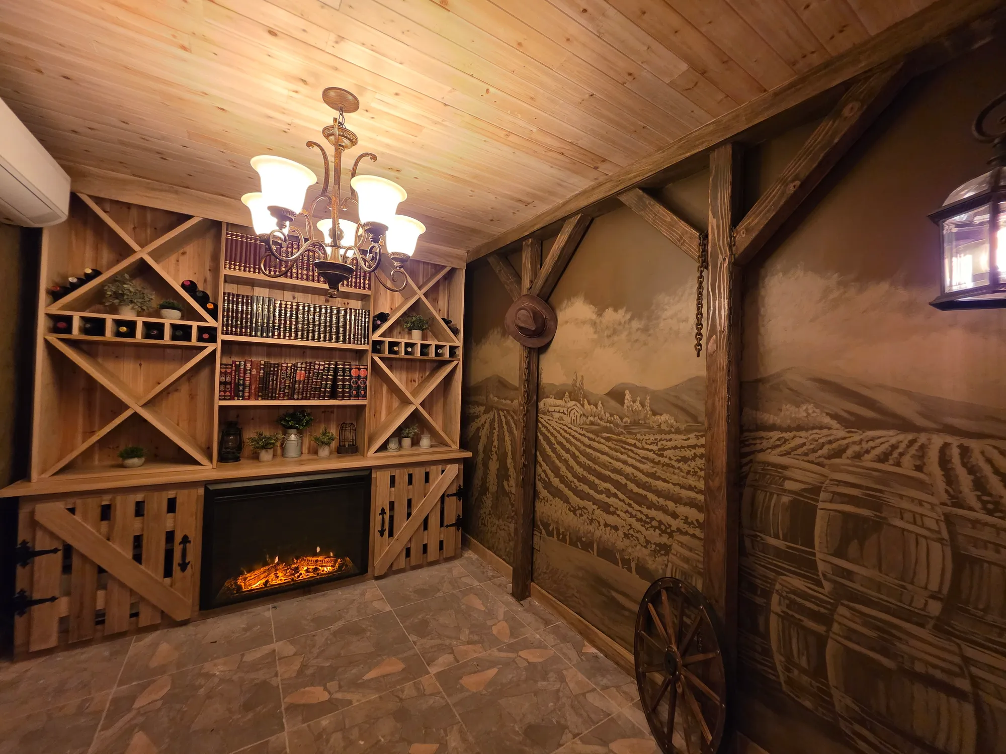 Home wine room
